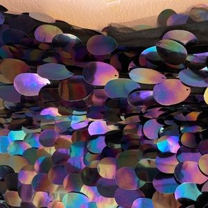 Free people Blouse large sequin small